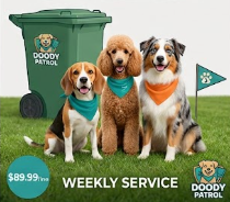 Weekly Pet Waste Removal Subscription