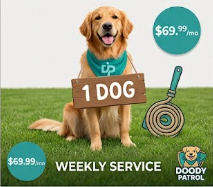 Weekly Pet Waste Removal Subscription