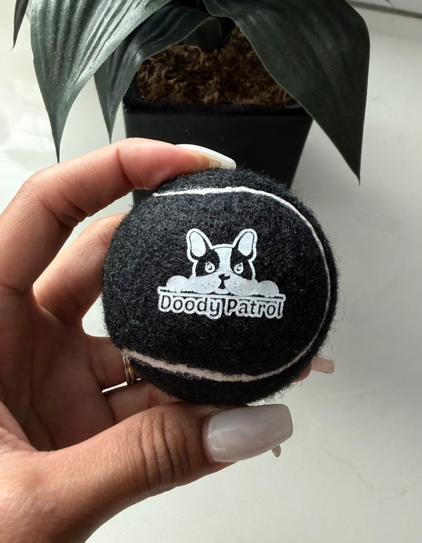 Doody Patrol Signature Black Fetch Ball